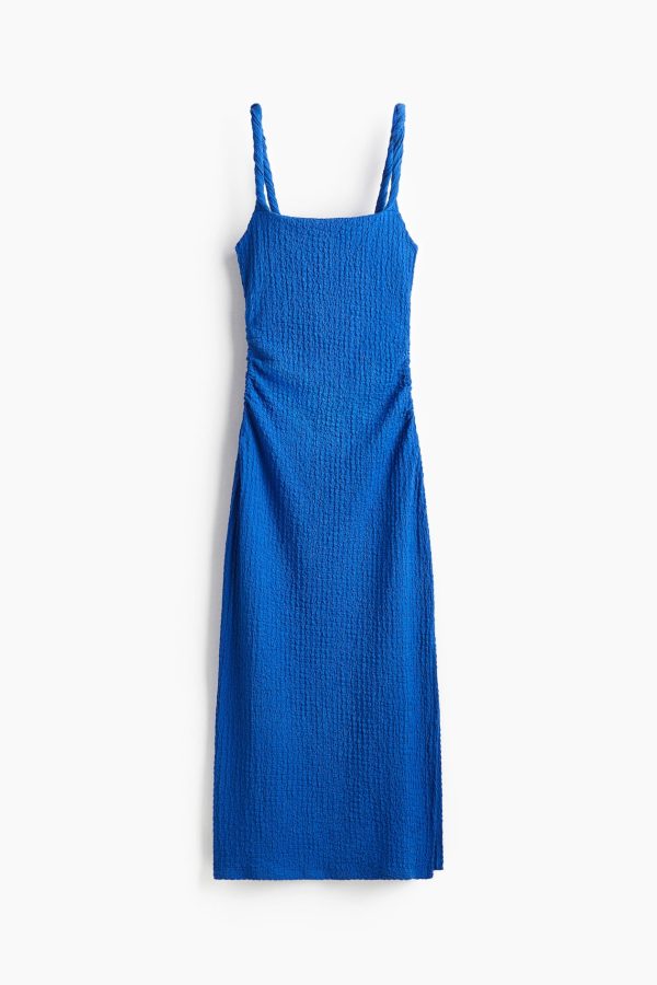 Textured Jersey Midi Dress - Image 4