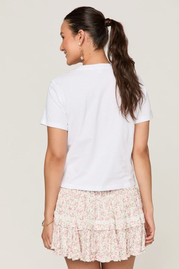 Ciao Embroidered Tee - Image 3