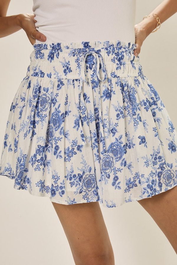 Tanya Floral Flippy Skirt - Image 4