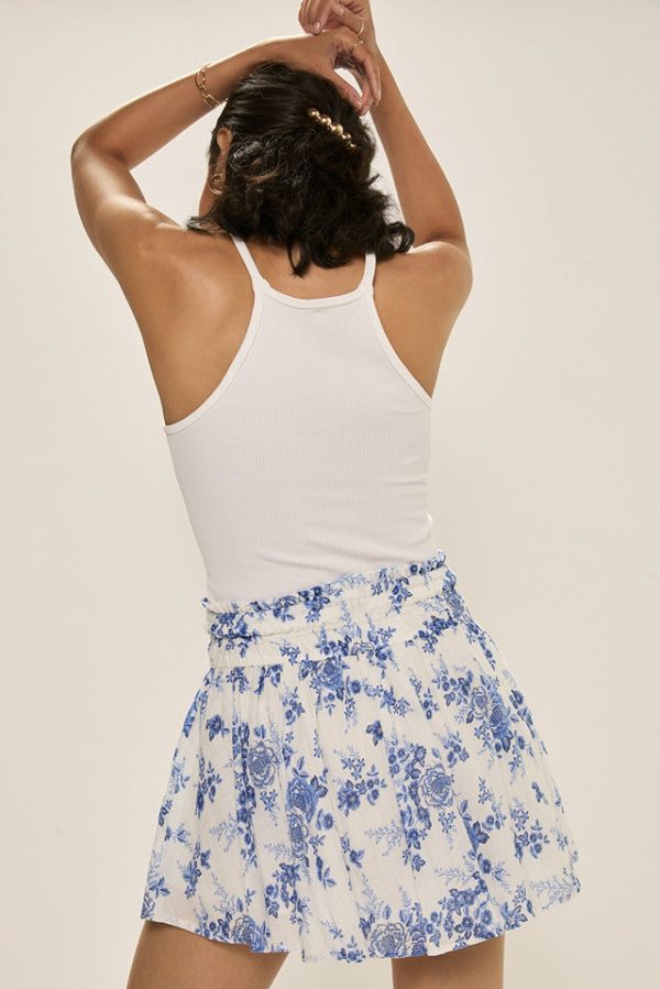 Tanya Floral Flippy Skirt - Image 3
